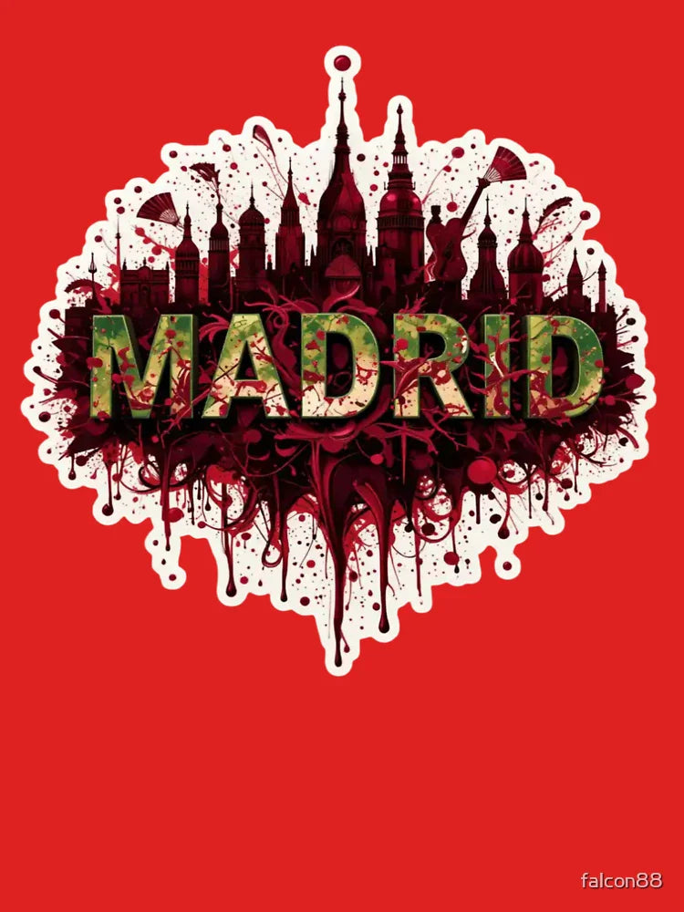 Madrid Wine Flamenco Pulse Classic T-Shirt