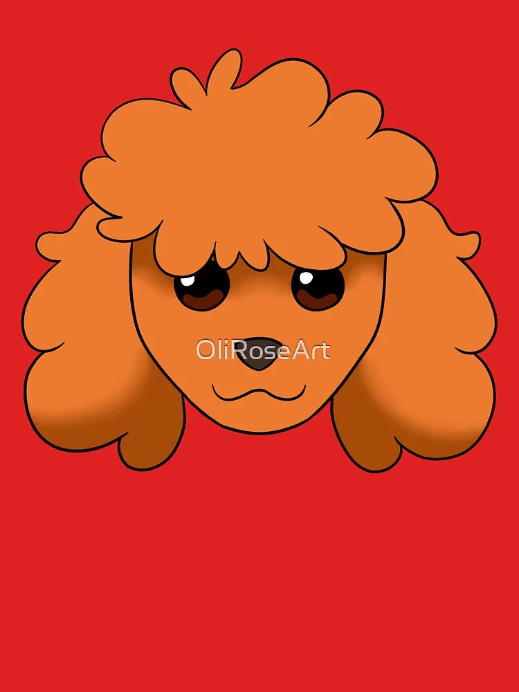 Orange Poodle Classic T-Shirt