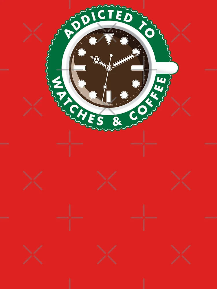 Addicted to Watches and Coffee Classic T-Shirt