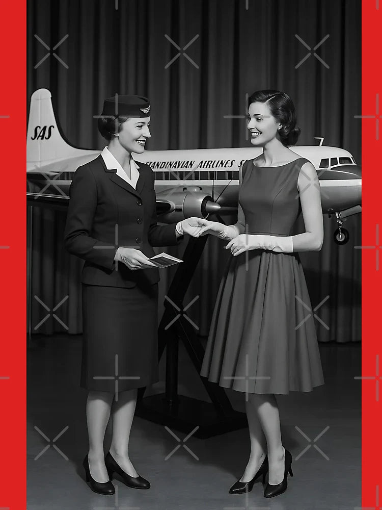 scandinavian stewardess Classic T-Shirt