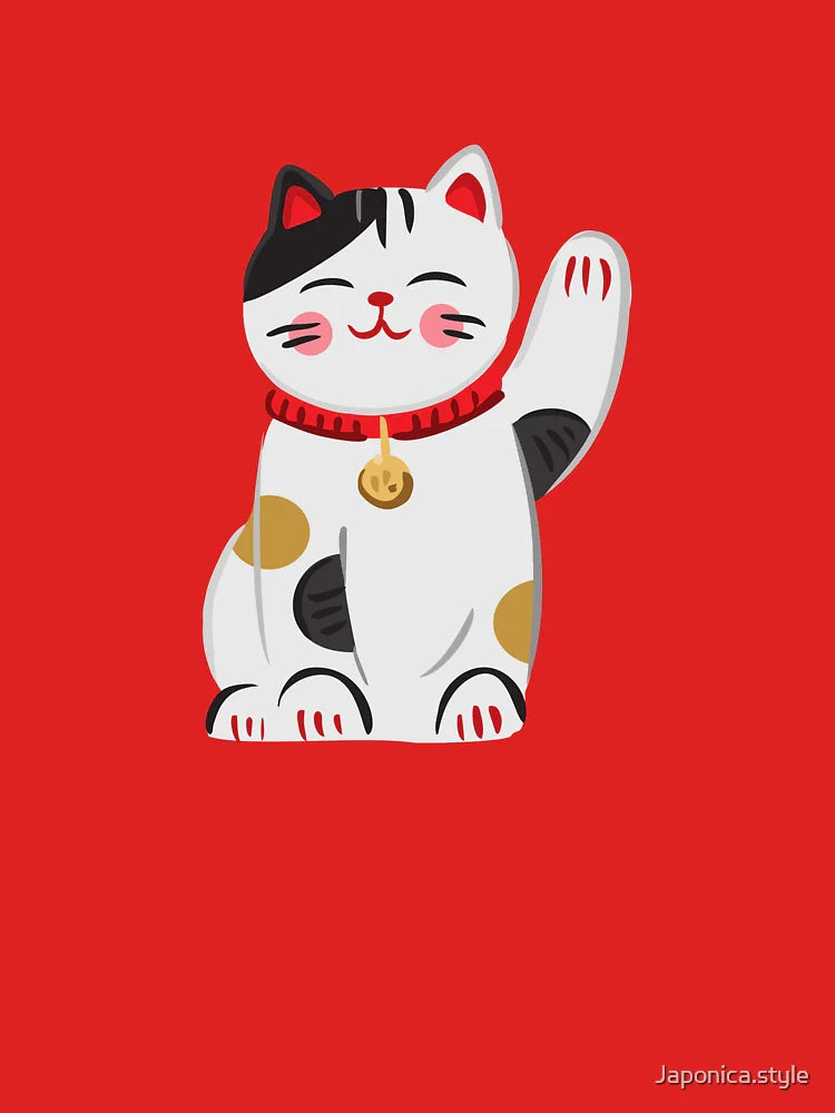 Lucky Cat 招き猫 Manekineko Classic T-Shirt