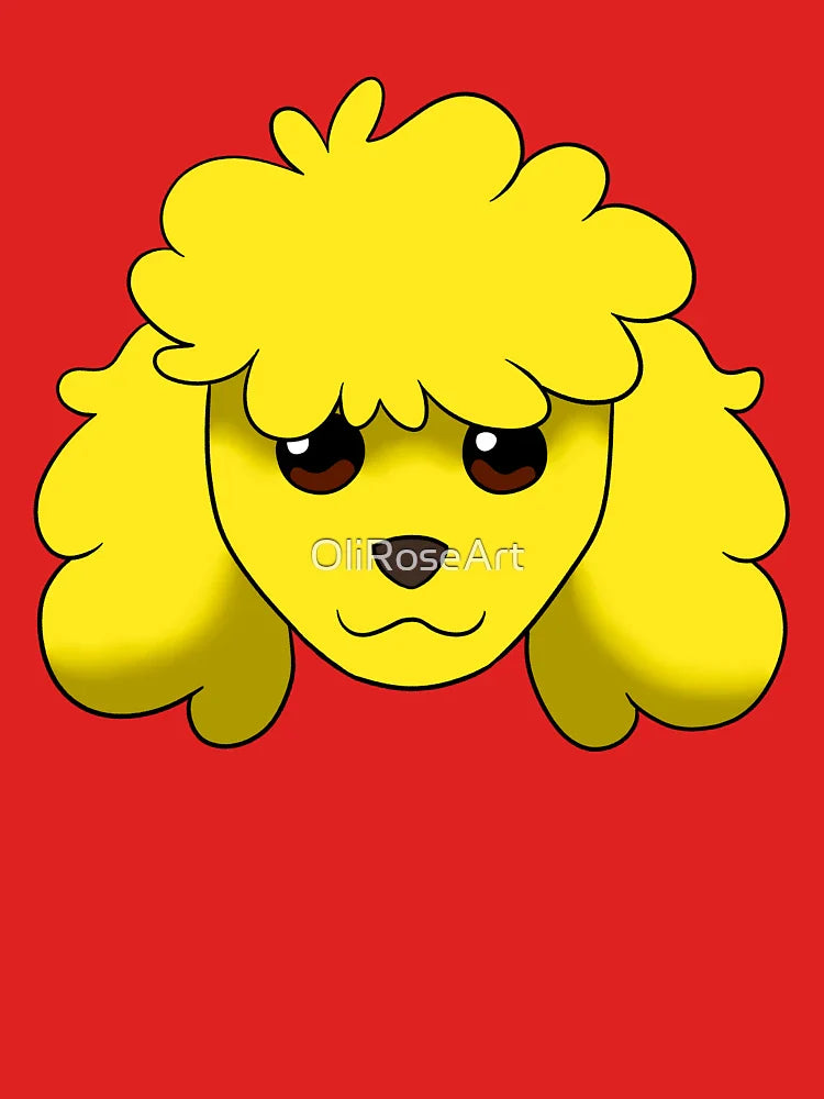 Yellow Poodle Classic T-Shirt