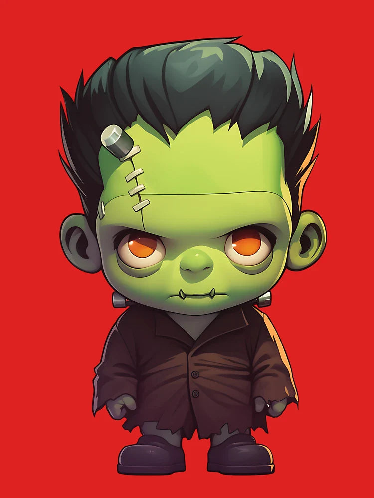 Spooky Cute Frankenstein's Monster Classic T-Shirt