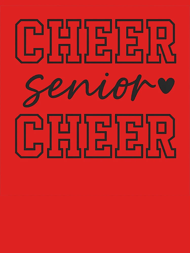 Cheer Senior Retro Varsity Design Classic T-Shirt