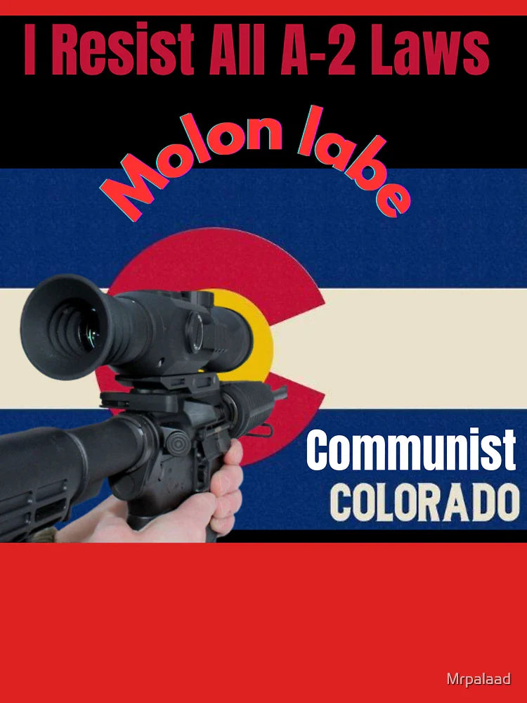 Colorado "Molon Labe – Defend the 2nd Amendment Graphic Design" Classic T-Shirt