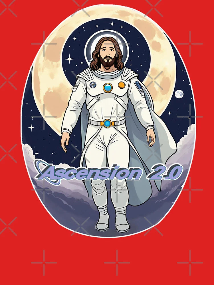Jesus Modern Parody - Ascension 2.0 Classic T-Shirt