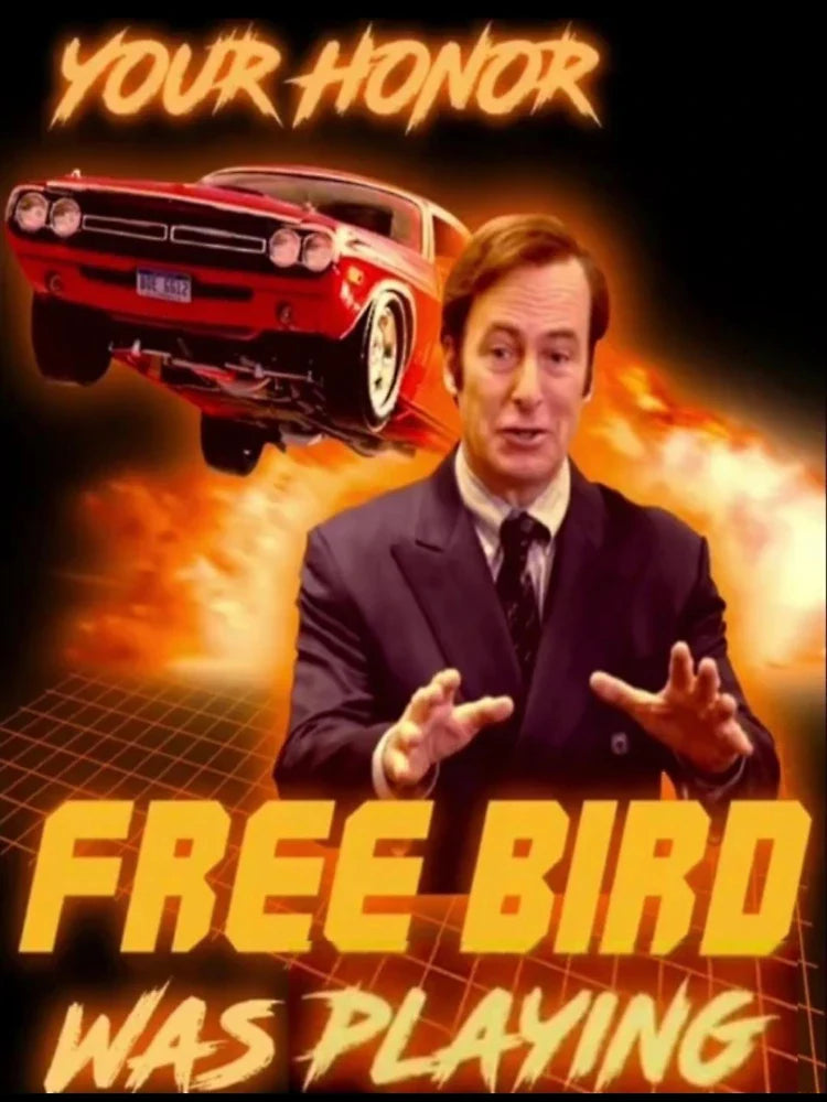 Saul Goodman Your honor free bird was playing Classic T-Shirt
