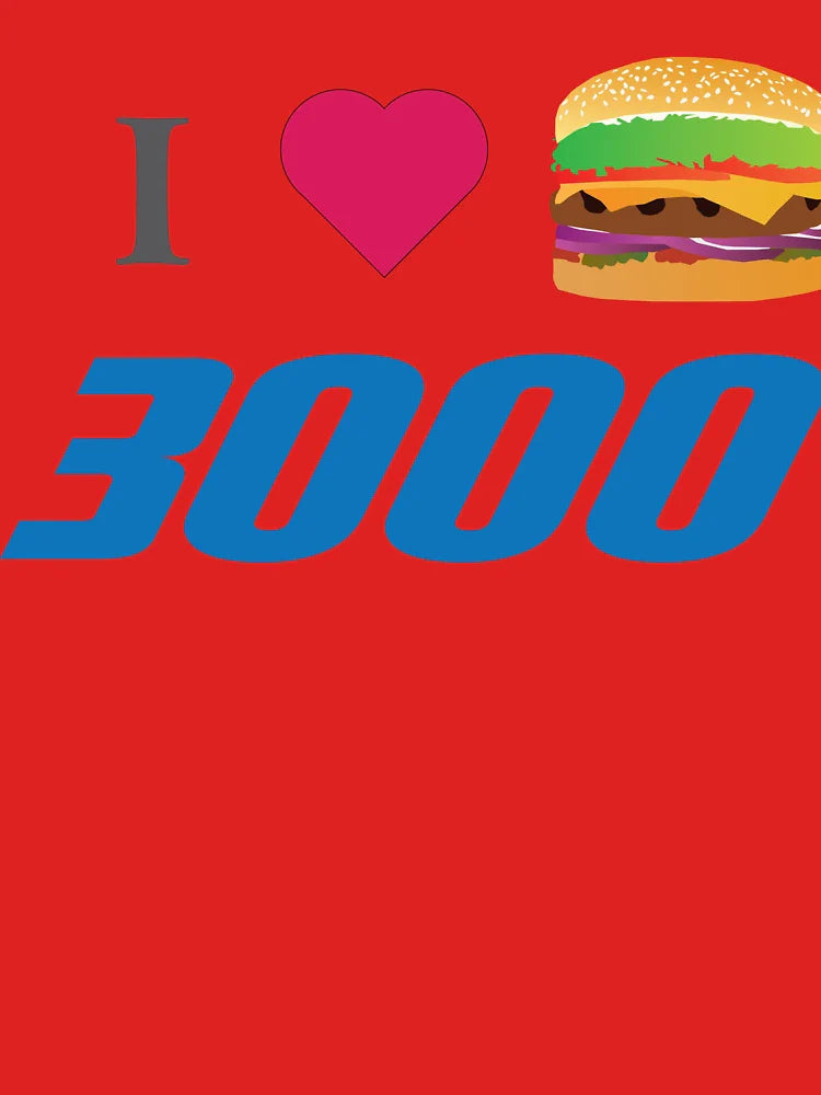 I Heart Burger 3000 Classic T-Shirt