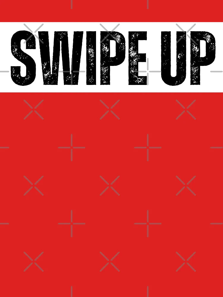 Swipe up, Funny Design, Skirt, Clothes Classic T-Shirt