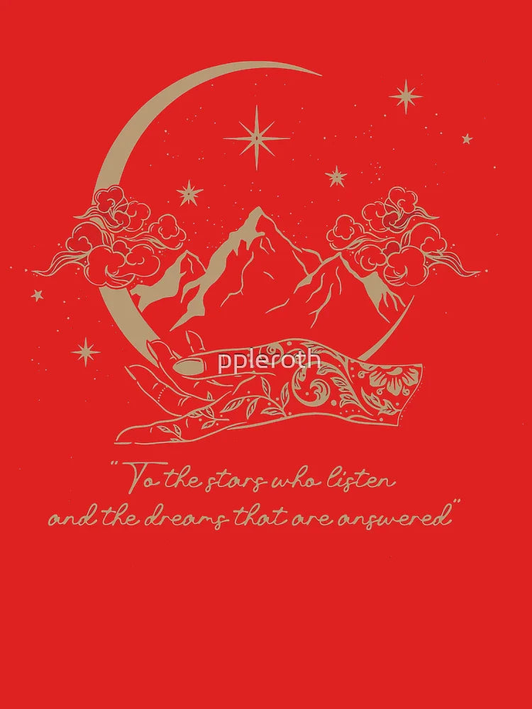 To The Stars Who Listen Sweater Sarah Sweatshirt, Acotar sweatshirt, Night Court Velaris, Gift for her Classic T-Shirt