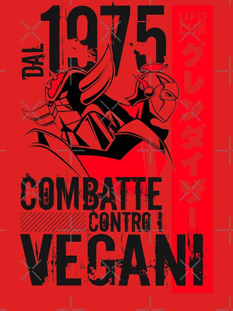 046b Goldrake Contro Vegani Classic T-Shirt
