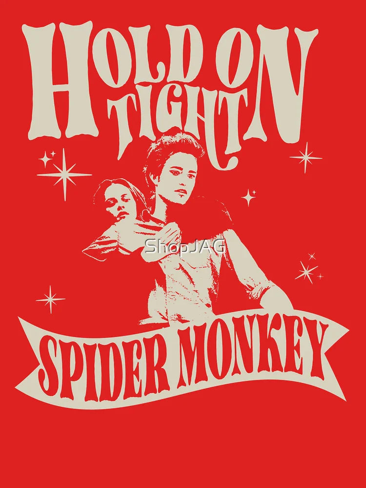 Hold On Tight Spider Monkey  Classic T-Shirt