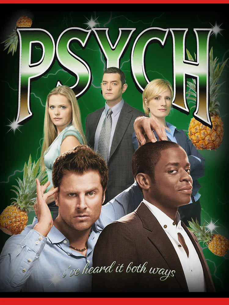 Psych Vintage T-Shirt Design Classic T-Shirt