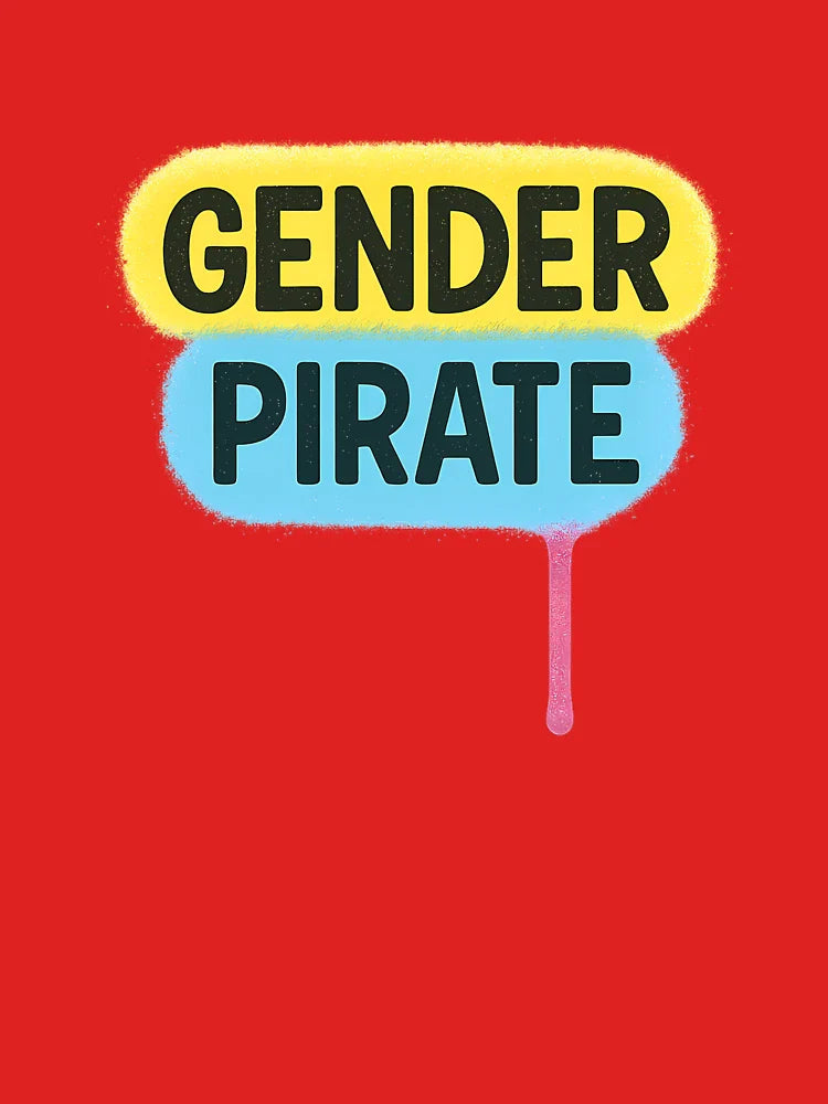 Gender Pirate â€“ Neon Pride Art Classic T-Shirt
