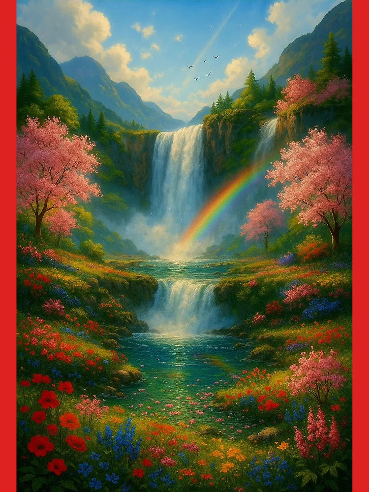 The Breathing Landscape (11/∞) - Whispers of Spring Falls Classic T-Shirt
