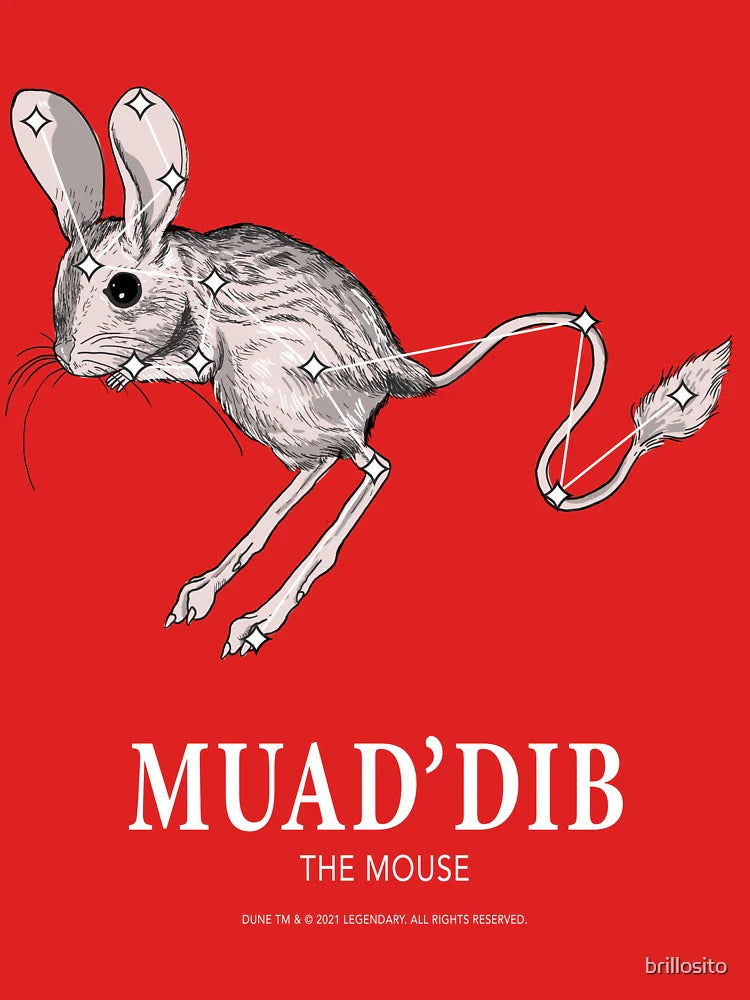 Dune 2021 Muad'Dib Mouse Constellation Classic T-Shirt
