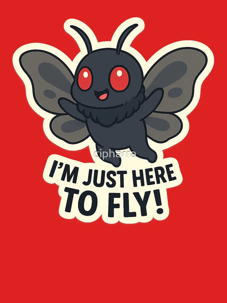 Flying Mothman – Chibi Cryptid Classic T-Shirt