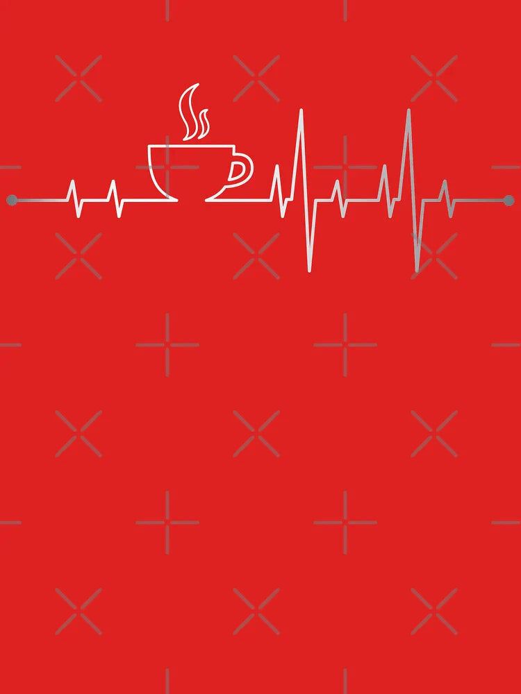 Coffee Heartbeat Classic T-Shirt