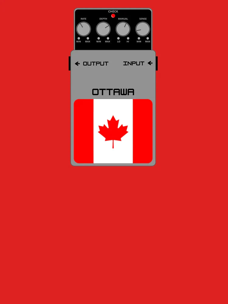 Ottawa Auto-Wah Guitar Pedal Classic T-Shirt