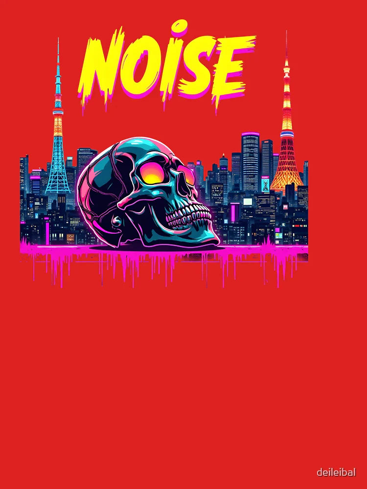 Tokyo Noise Skull Classic T-Shirt