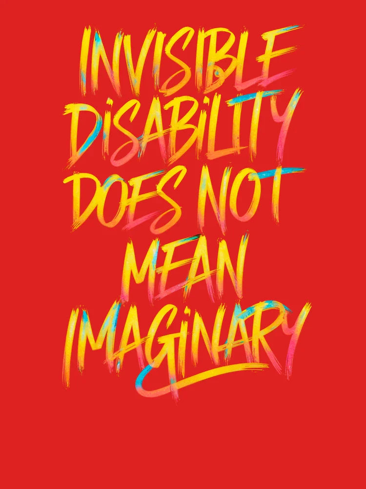 Invivible Disability Awareness Support Classic T-Shirt