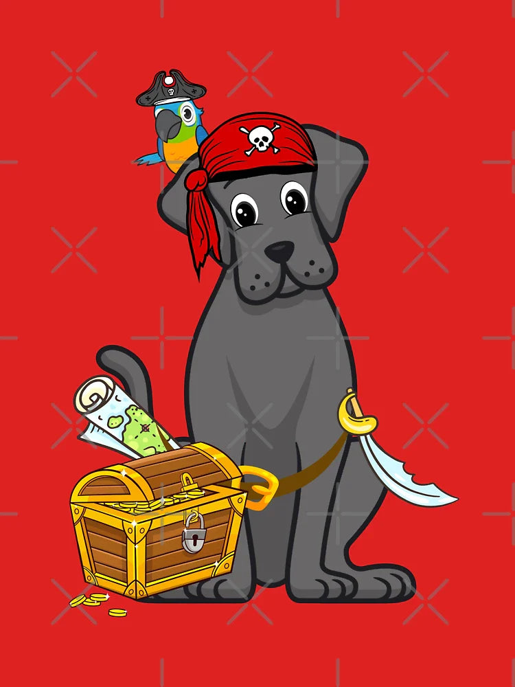 Halloween Pirate Big Dog Classic T-Shirt