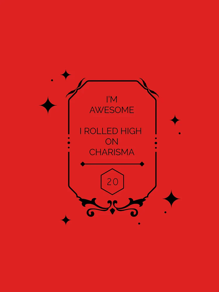 Dnd Charisma Roll Awesome Classic T-Shirt