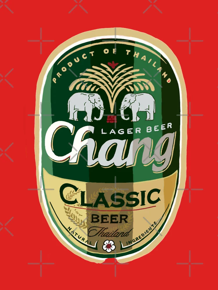 Thai Chang Beer Label Classic T-Shirt