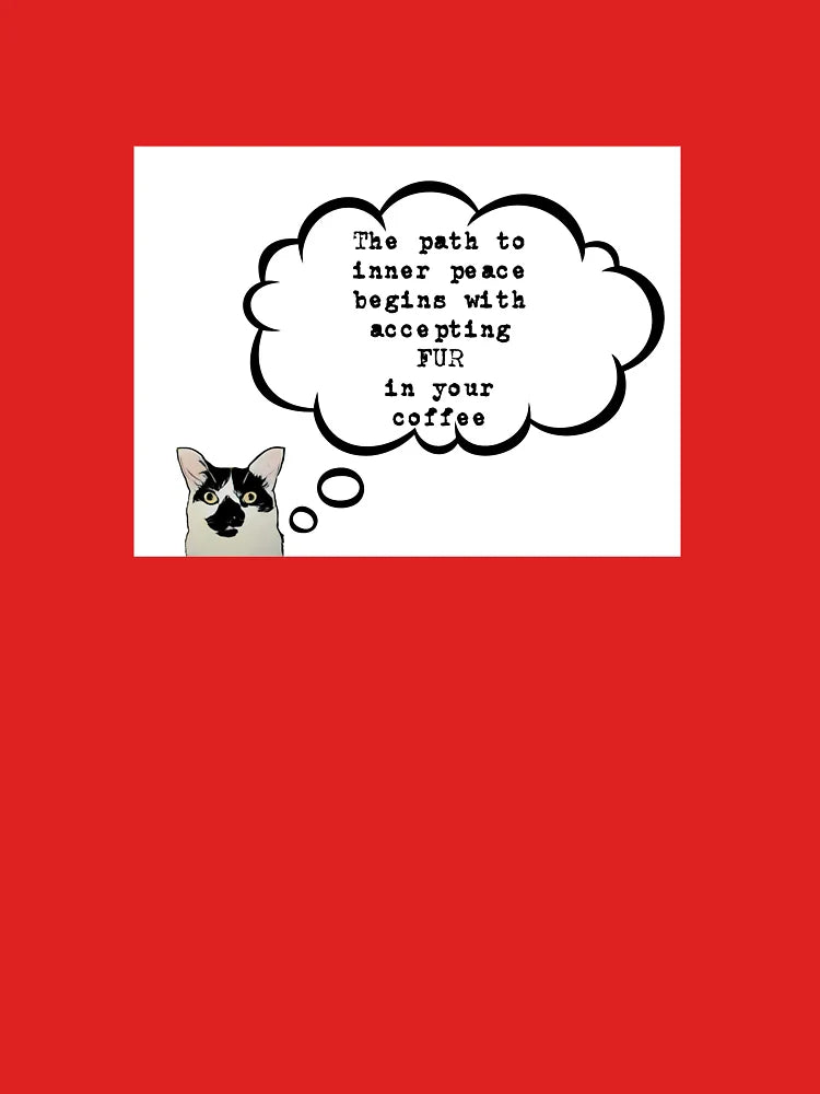 A Message From Mr. Moo: Furry Inner Peace Classic T-Shirt