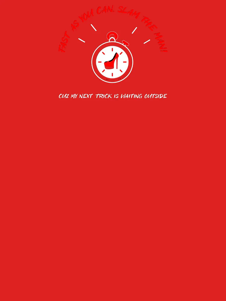 FAST AS YOU CAN, SLAM THE MAN ! Classic T-Shirt