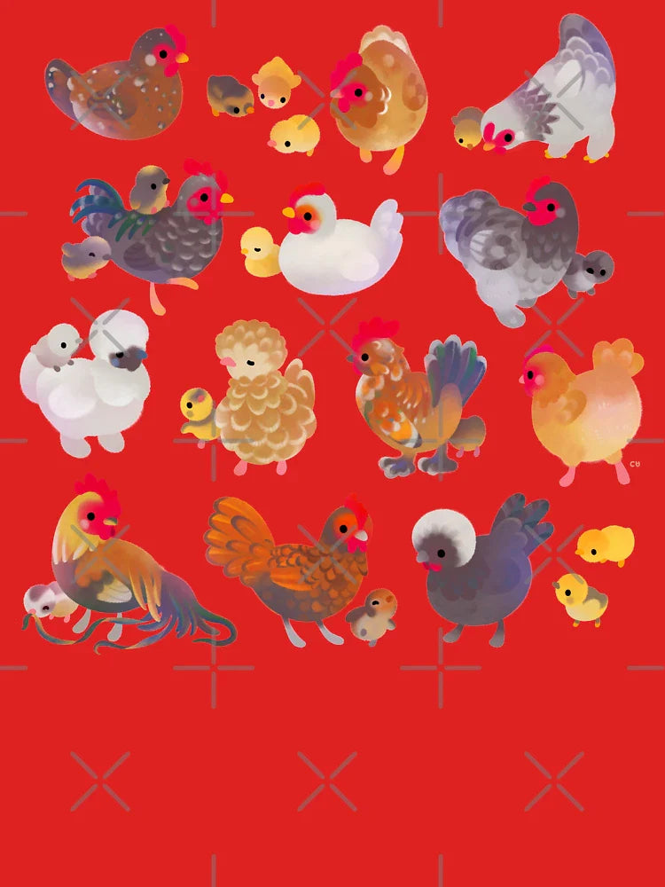 Chicken and Chick - pastel Classic T-Shirt
