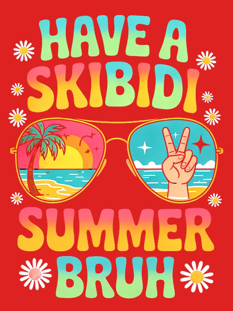 A Skibidi Summer, Bruh! Classic T-Shirt
