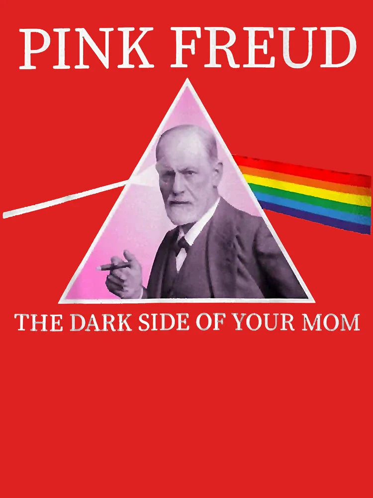 Psychology freud pink dark side of the mom freudian Classic T-Shirt