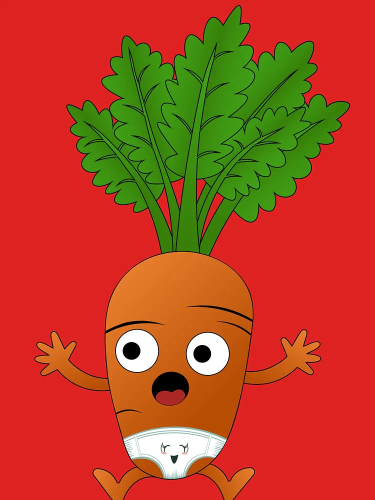 Carrot in a diaper Classic T-Shirt