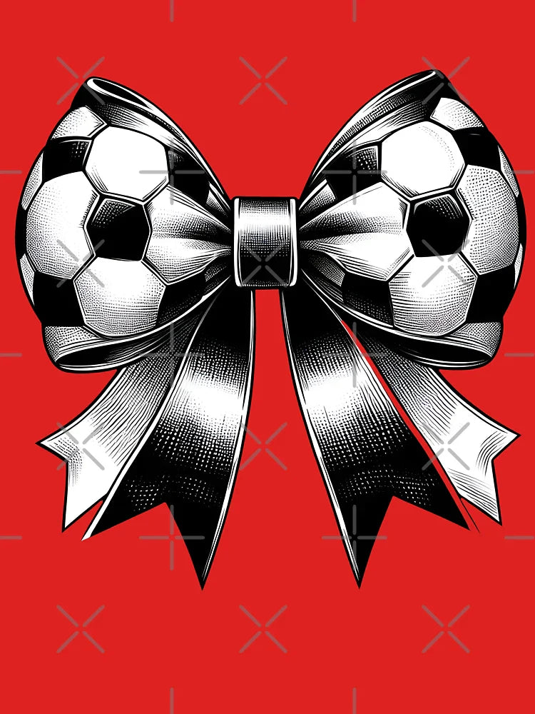 Soccer Ball Bow Classic T-Shirt
