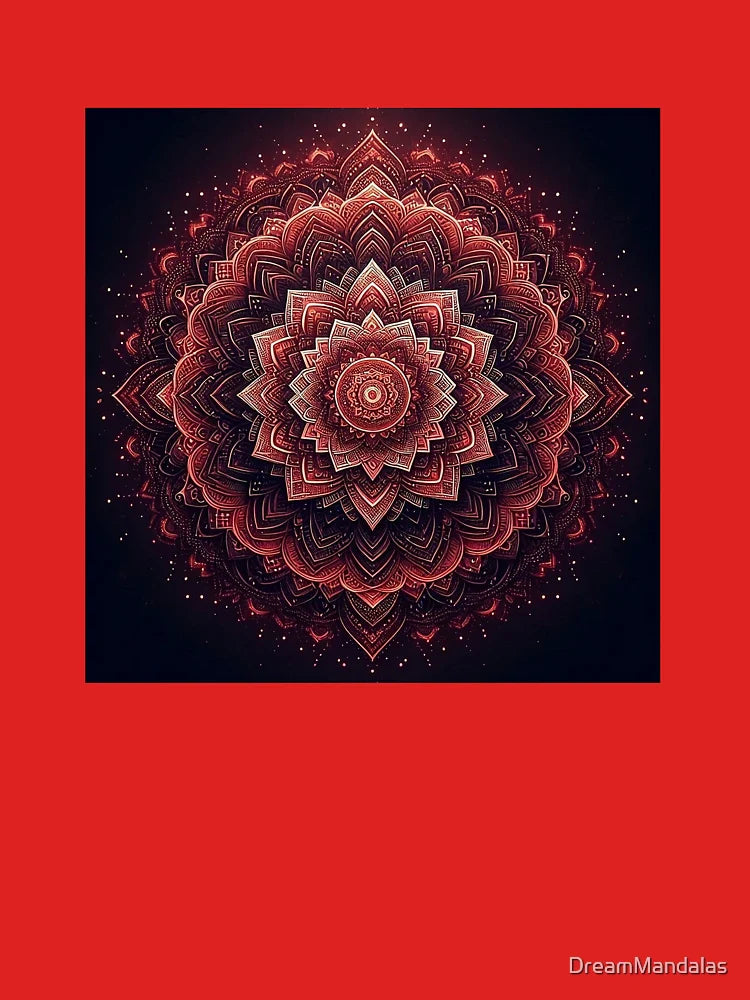 Sacred Fire Mandala Classic T-Shirt