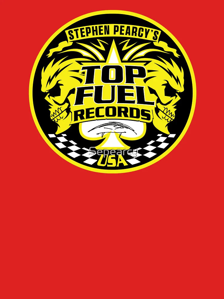 STEPHEN PEARCY of RATT Top Fuel Records Double Skull Race Logo 2025 Classic T-Shirt