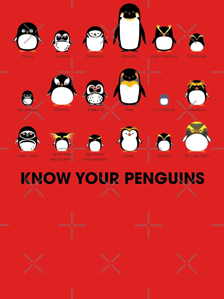 Know Your Penguins Classic T-Shirt