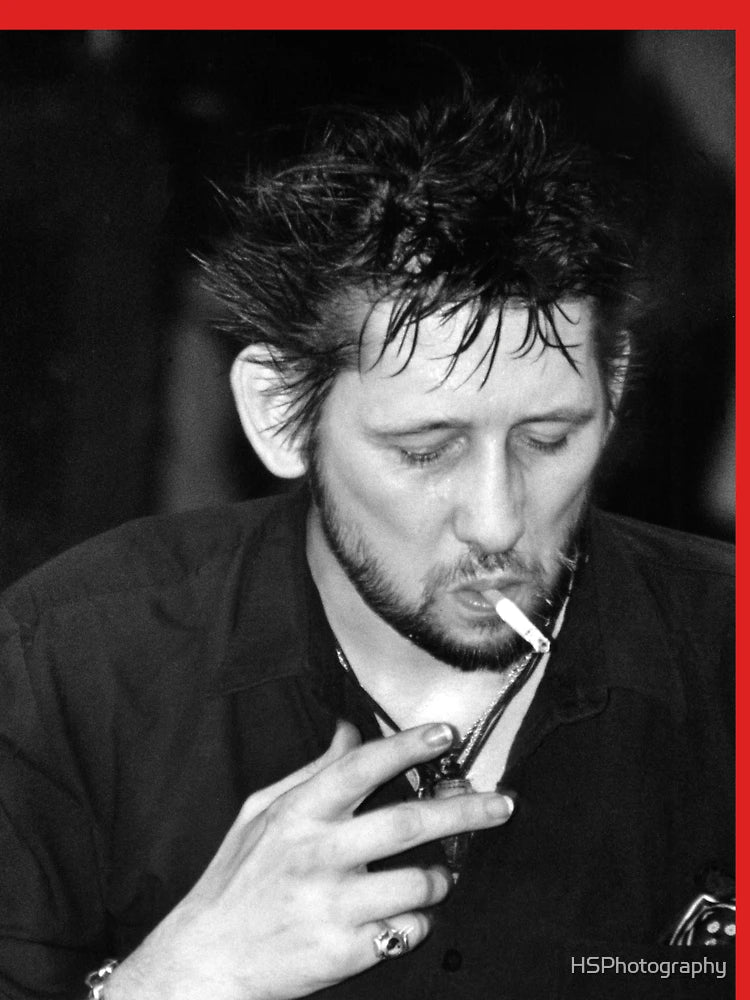 Shane MacGowan Smoking I Classic T-Shirt
