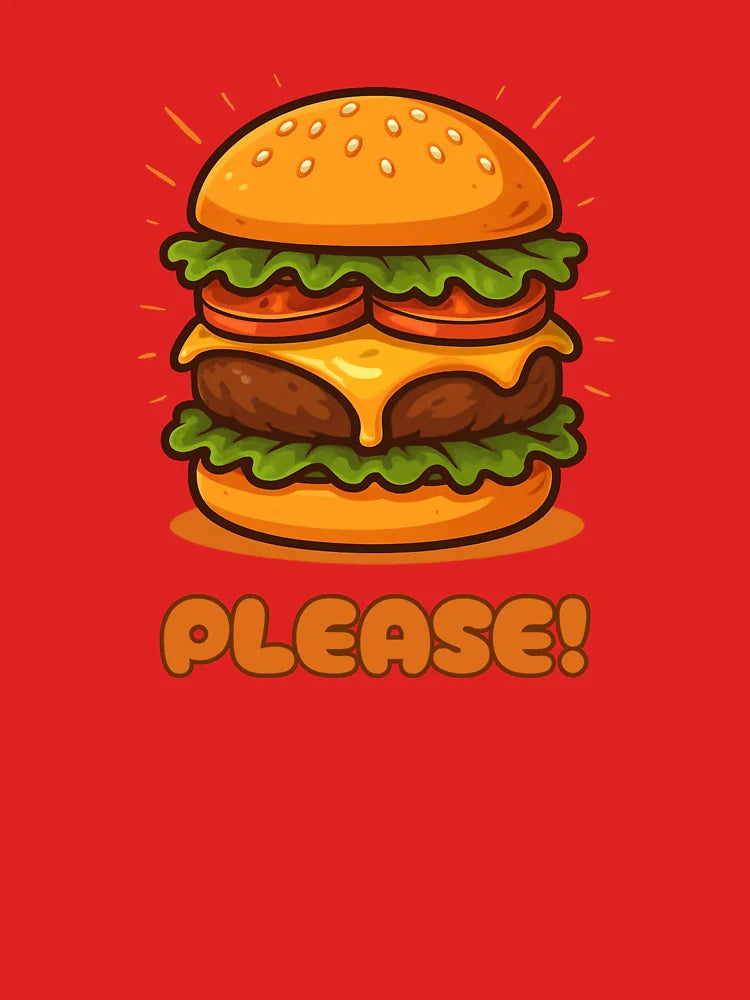 BURGER PLEASE Classic T-Shirt