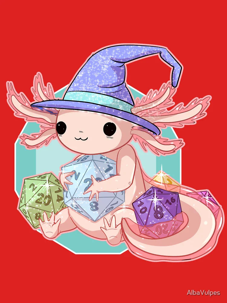 Axolotl Dice Classic T-Shirt