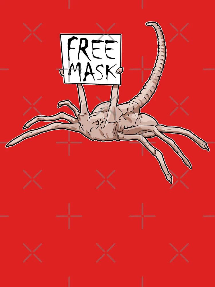 Free Mask! - Facehugger Classic T-Shirt