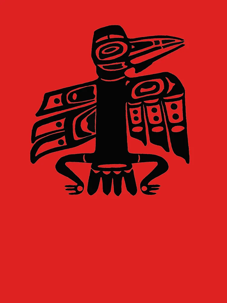 Pacific Northwest Coast Indian-style Raven Classic T-Shirt