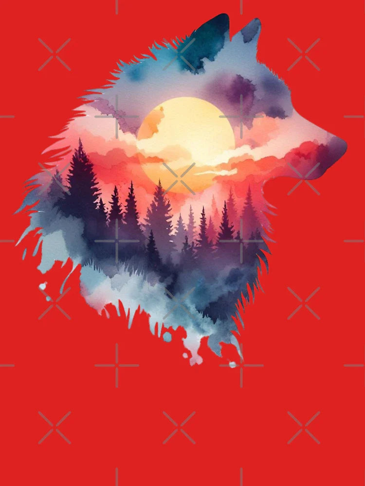 Sunset Howl Classic T-Shirt