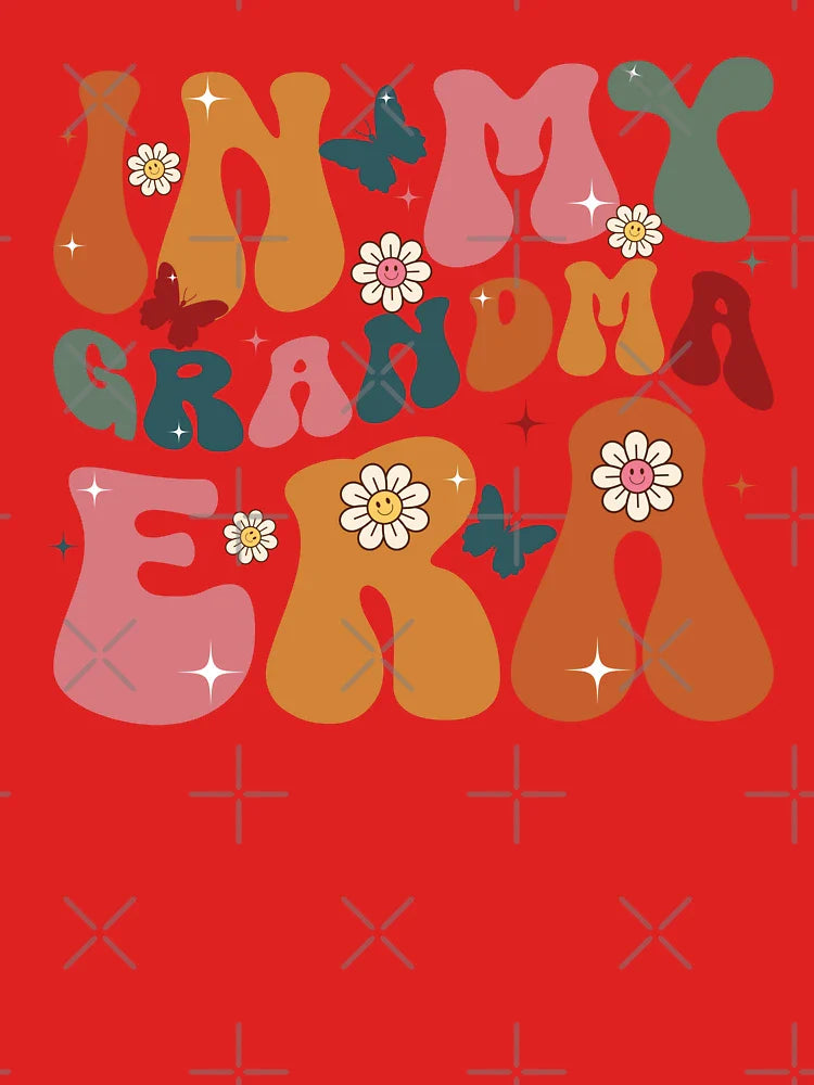 In My Grandma Era Retro Groovy Classic T-Shirt