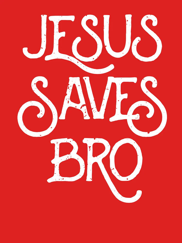 Jesus Saves Bro – Vintage Grunge Christian Faith-Based design with Bold Gospel Attitude Classic T-Shirt