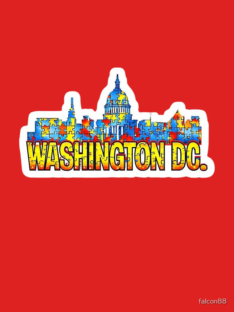 Washington D.C. Puzzle Radiance Classic T-Shirt
