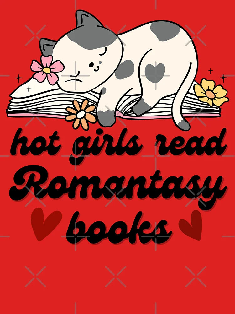 Hot girls read romantasy books Classic T-Shirt
