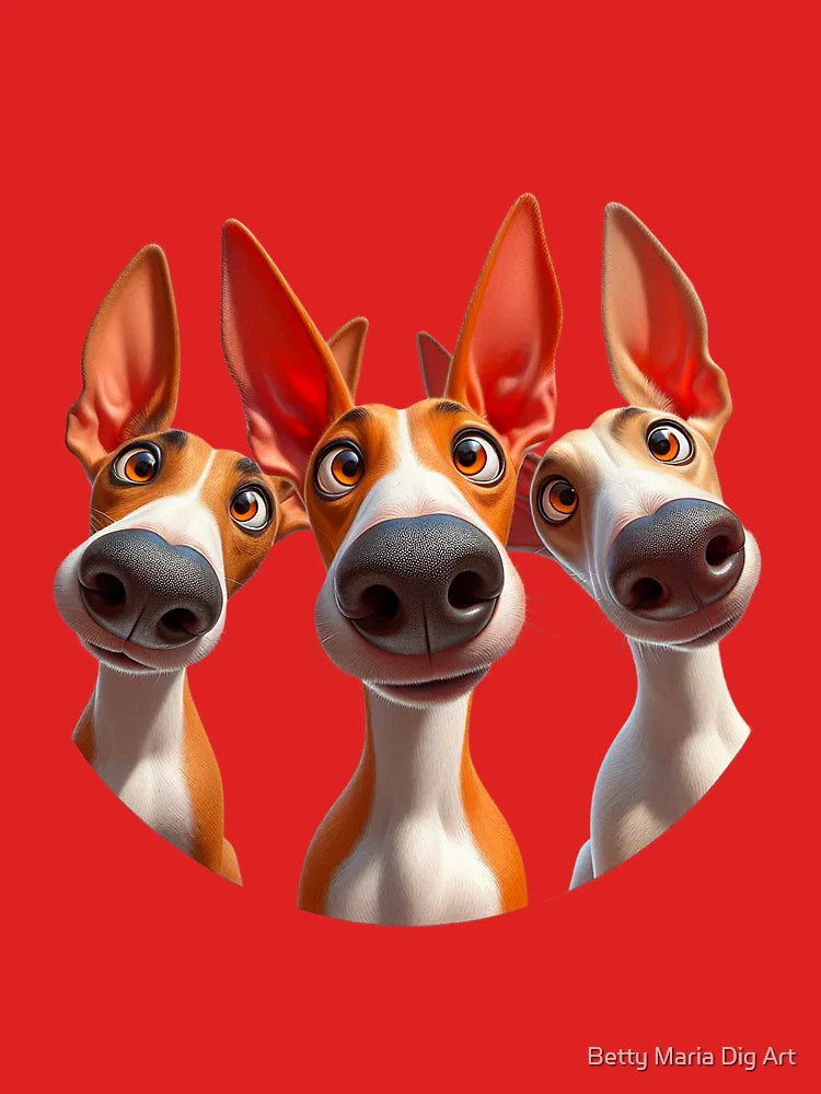 Funny Podenco family curious Classic T-Shirt