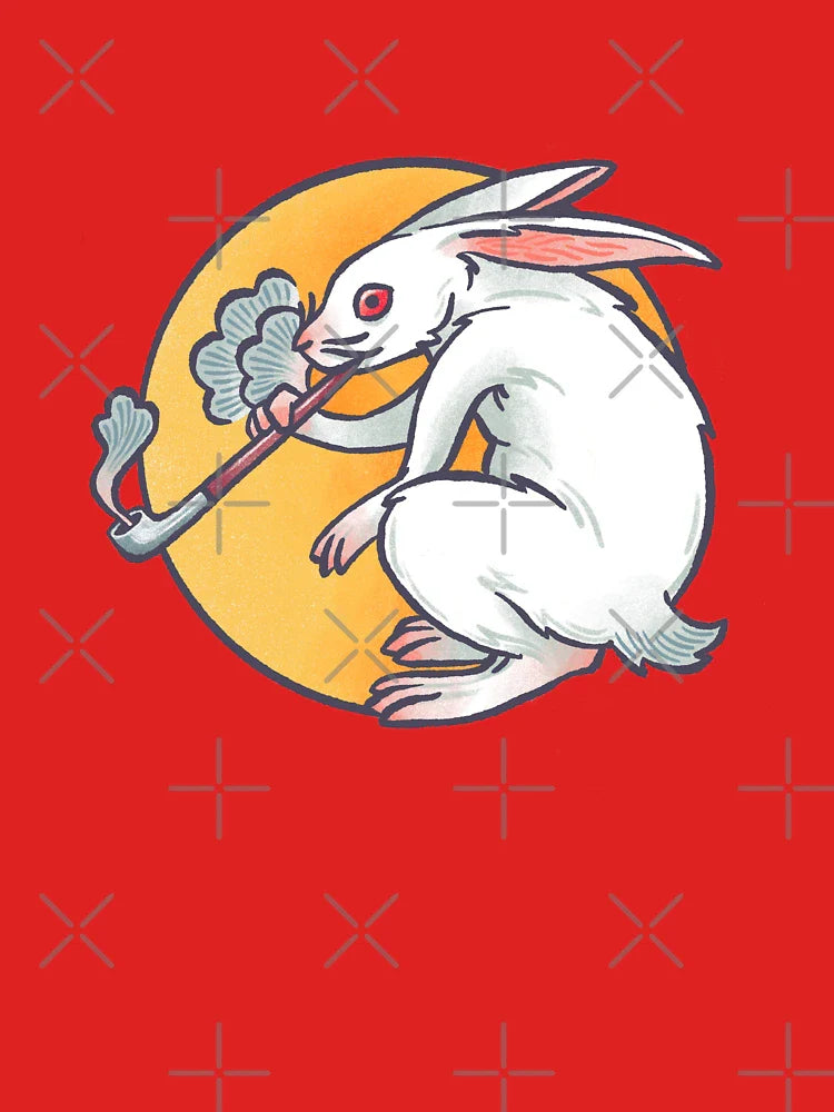 Rabbit Smoking a Pipe Classic T-Shirt
